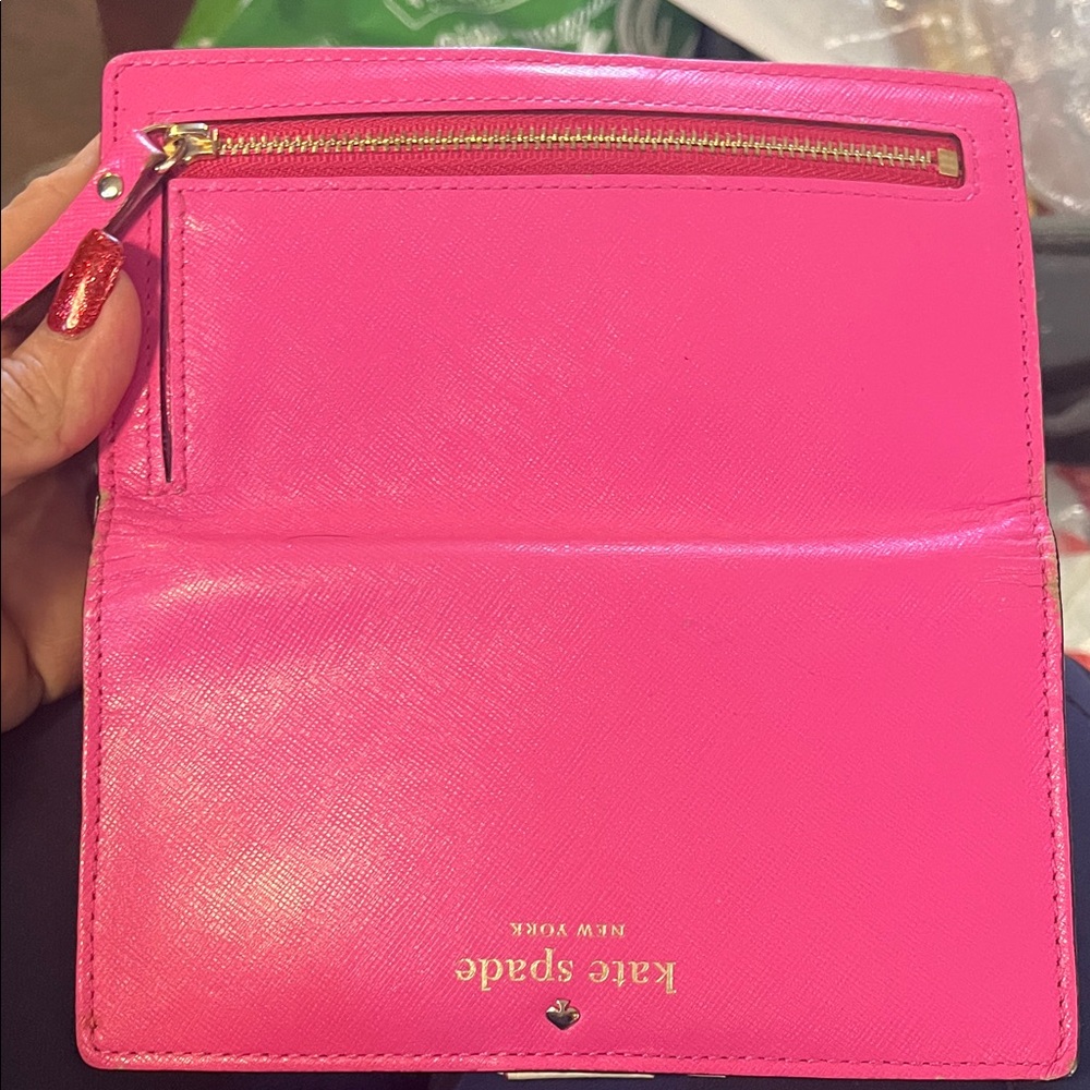 Kate Spade Pink Wallet - Picture 6 of 6